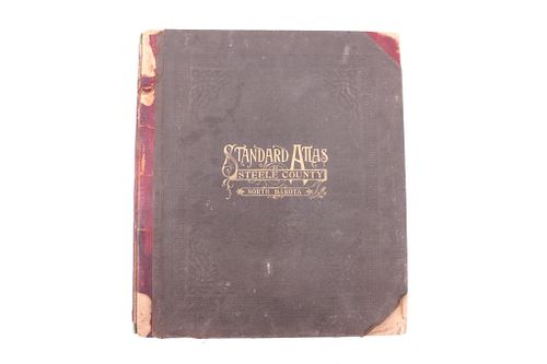 1911 Standard Atlas of Steele County, North Dakota