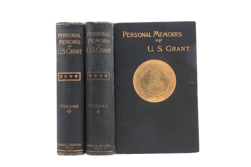 1885 1st Ed. Personal Memoirs of U.S. Grant