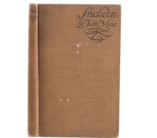 1909 1st Ed. Stickeen By John Muir Rare Hardcover