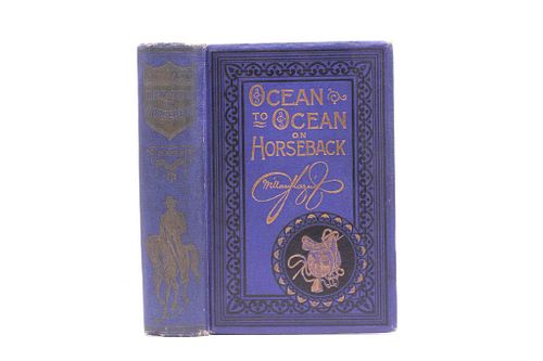 1895 1st Ed Ocean to Ocean on Horseback by Glazier