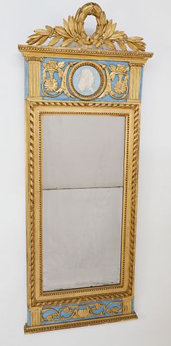 Swedish Gustavian Pier Mirror, circa 1790