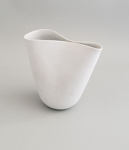 Mid-Century Modern Studio Veckla Swedish Pinch Form Vase