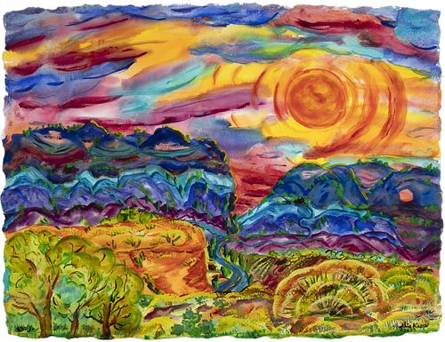 Phyllis Kapp, Untitled (New Mexico Landscape)