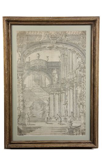 18TH C. FRENCH ETCHING