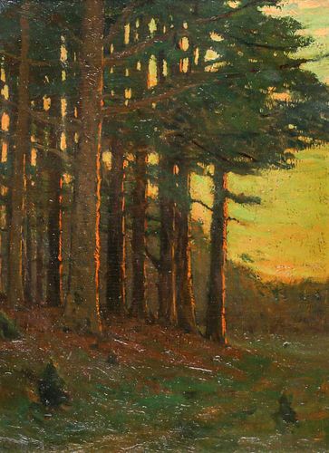 Charles Warren Eaton Painting "Entrance to the Woods"