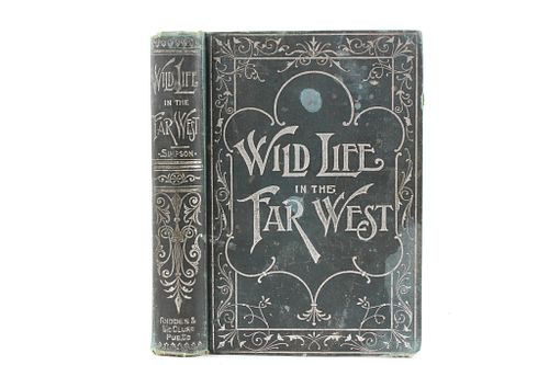 1898 Wild Life in the West by C. H. Simpson