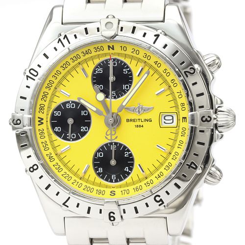 BREITLING Chronomat Longitude Steel Automatic Watch A20048 BF518504