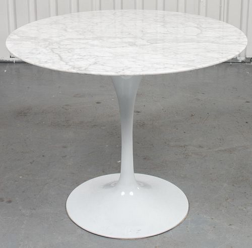 Eero Saarinen "Tulip" Marble Top Dining Table