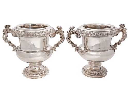 Pr. English Old Sheffield Champagne Coolers
