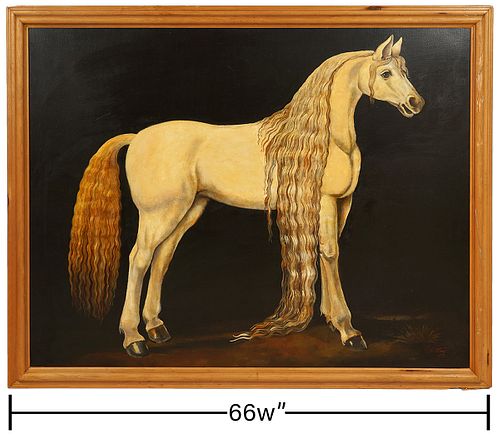 William Skilling 'Andalusian Horse' Large O/C