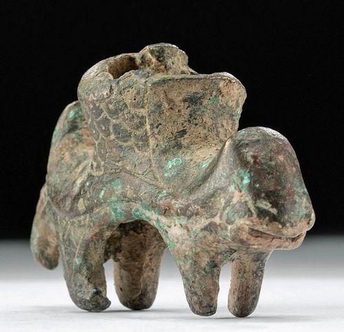 Sassanian Bronze Zoomorphic Fragment