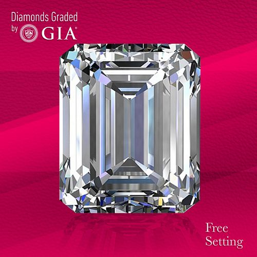 2.01 ct, F/VS2, Emerald cut Diamond. Unmounted. Appraised Value: $47,400 