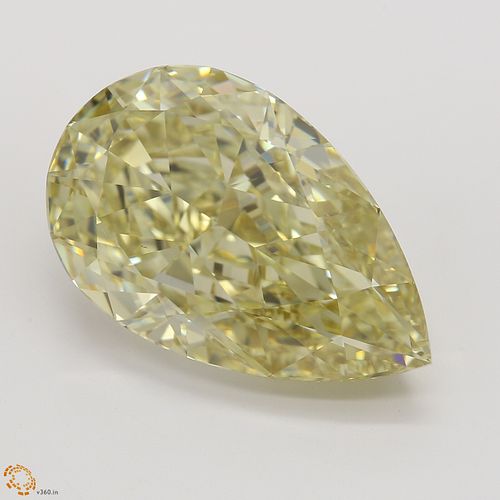 8.03 ct, Natural Fancy Brownish Yellow Even Color, VS1, Pear cut Diamond (GIA Graded), Unmounted, Appraised Value: $199,100 
