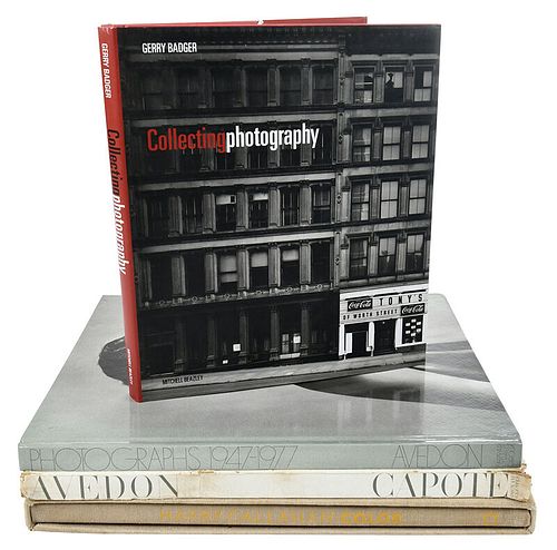 Group of Four Photography Books