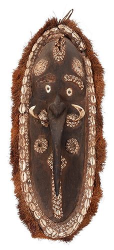 Papua New Guinea Sepik River Mask
