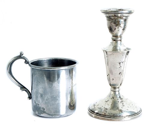 Two Sterling Silver Table Accessories