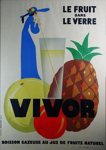 Color Poster "Vivor" by Jean Mercier