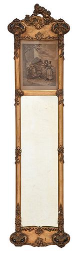 French Gilt Mirror 