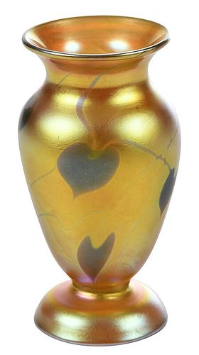 Steuben Attributed Art Glass Vase