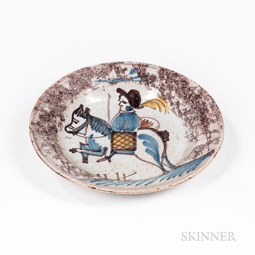 Small Faience Plate