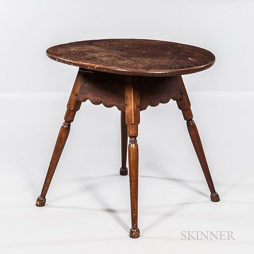 Pine and Maple Tea Table