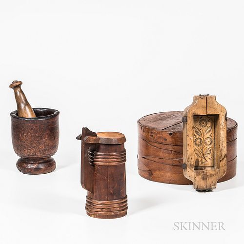 Group of Antique Woodenware