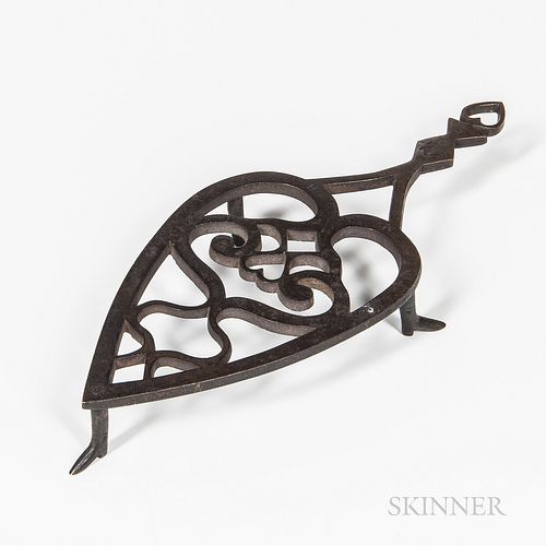 Fine Cast and Wrought Iron Trivet