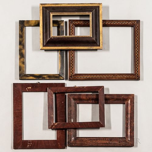 Six 19th Century Picture Frames