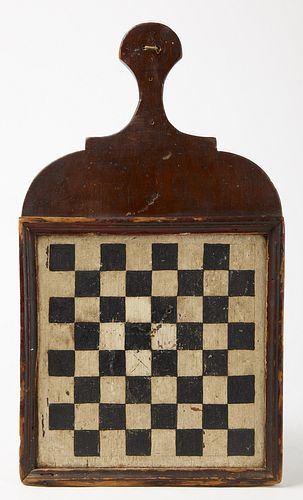 Rare Early Tavern Checkerboard