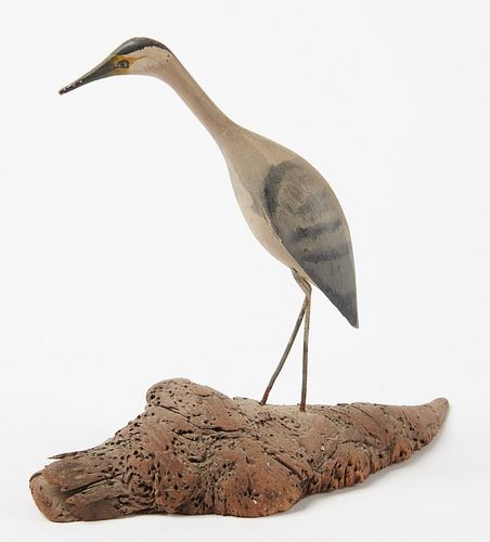 Fine Miniature Carved Bird G.T. McFarland