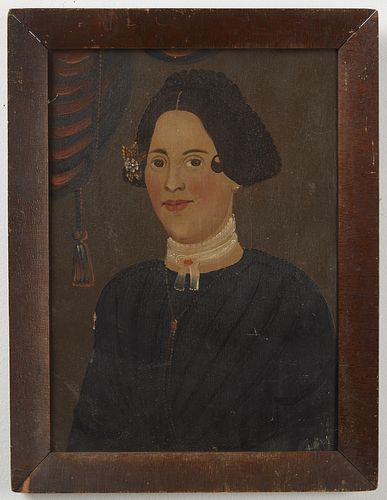 Prior-Hamblin Portrait of Lady with Flowers