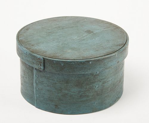 Good Pantry Box in Original Blue Paint