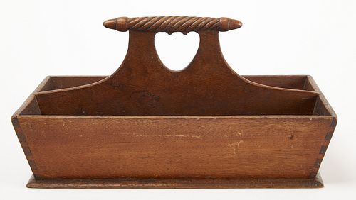 Cutlery Tray with Heart Cut Out