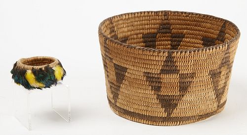 Two Native American Baskets