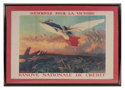 M. RICHARD-GUTZ, 1916 WWI French Poster