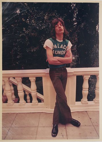 JIM MARSHALL, Mick Jagger, Palace Laundry Photo