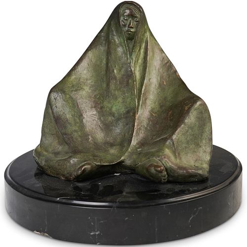 F. Zuniga (Mexican,1912-1998) Bronze Sculpture