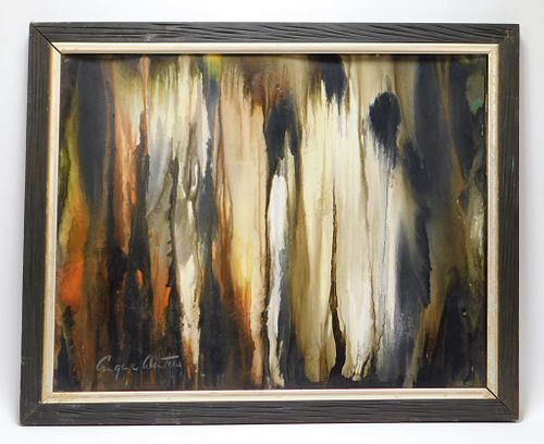 Eugene Winters Abstract Expressionist Painting