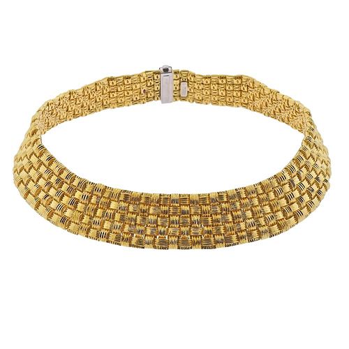 Roberto Coin Appassionata 18k Gold Diamond Necklace 
