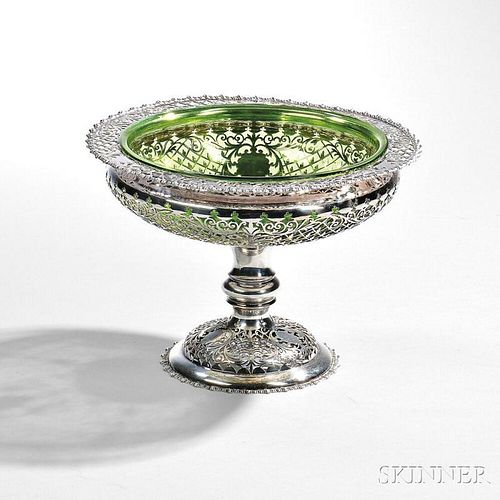 Edward VII Sterling Silver Compote