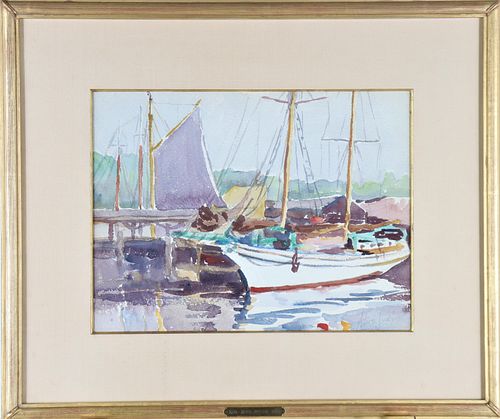 Alice Judson (1876-1948) American, Watercolor