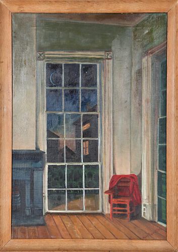 A Reynolds Tuttle (20th Century) Amer, Oil/Canvas