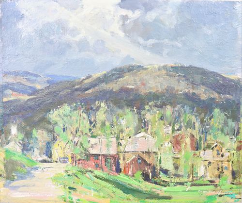 Jay Hall Connaway (1893 - 1970) Maine, O/B 18 x 22