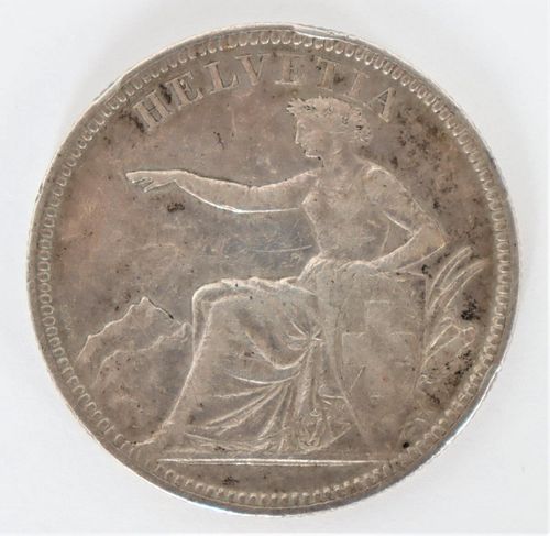Helvetia Swiss Silver Coin