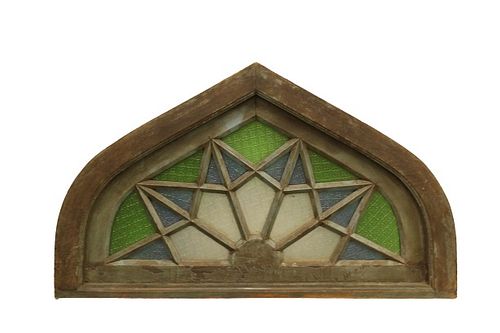 Early 20th C. Stained Glass Window