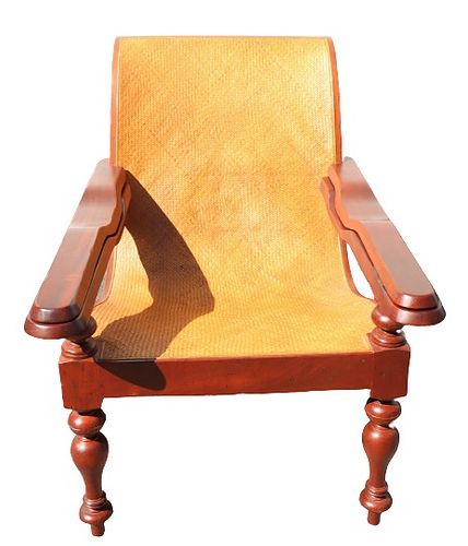 20th C Anglo Indian Plantation Lounge Chair