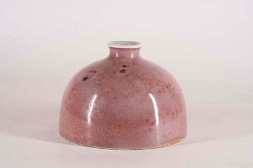 Peachbloom Beehive Water Pot w/ Kangxi Mark