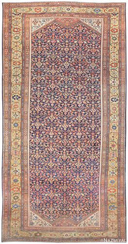 ANTIQUE OVERSIZED PERSIAN SULTANABAD RUG 22 ft x 11 ft 6 in (6.71 m x 3.51 m)