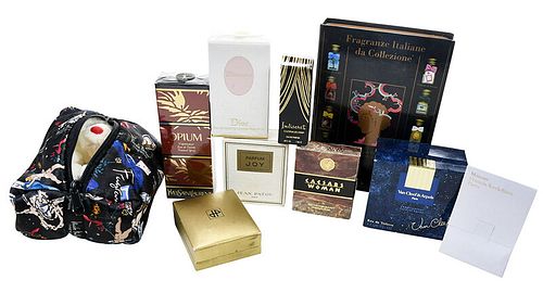 Ten Perfumes in Original Boxes