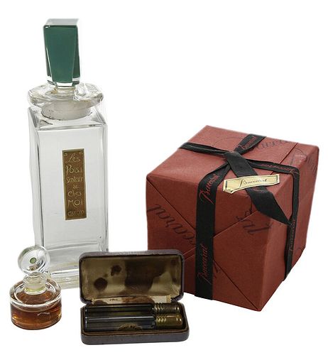 Four Vintage Perfumes Including Baccarat